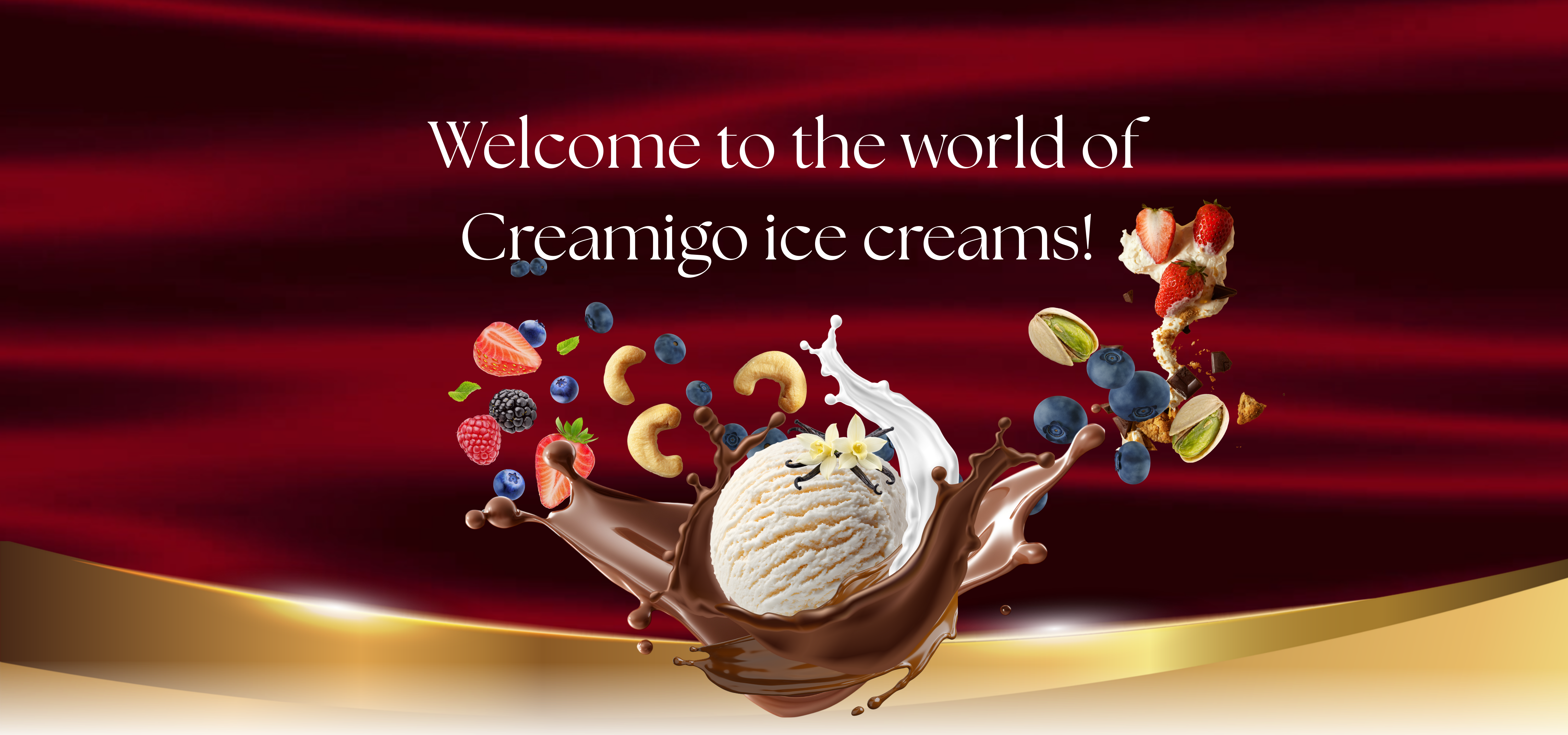 Welcome to the world of Creamigo Ice Creams